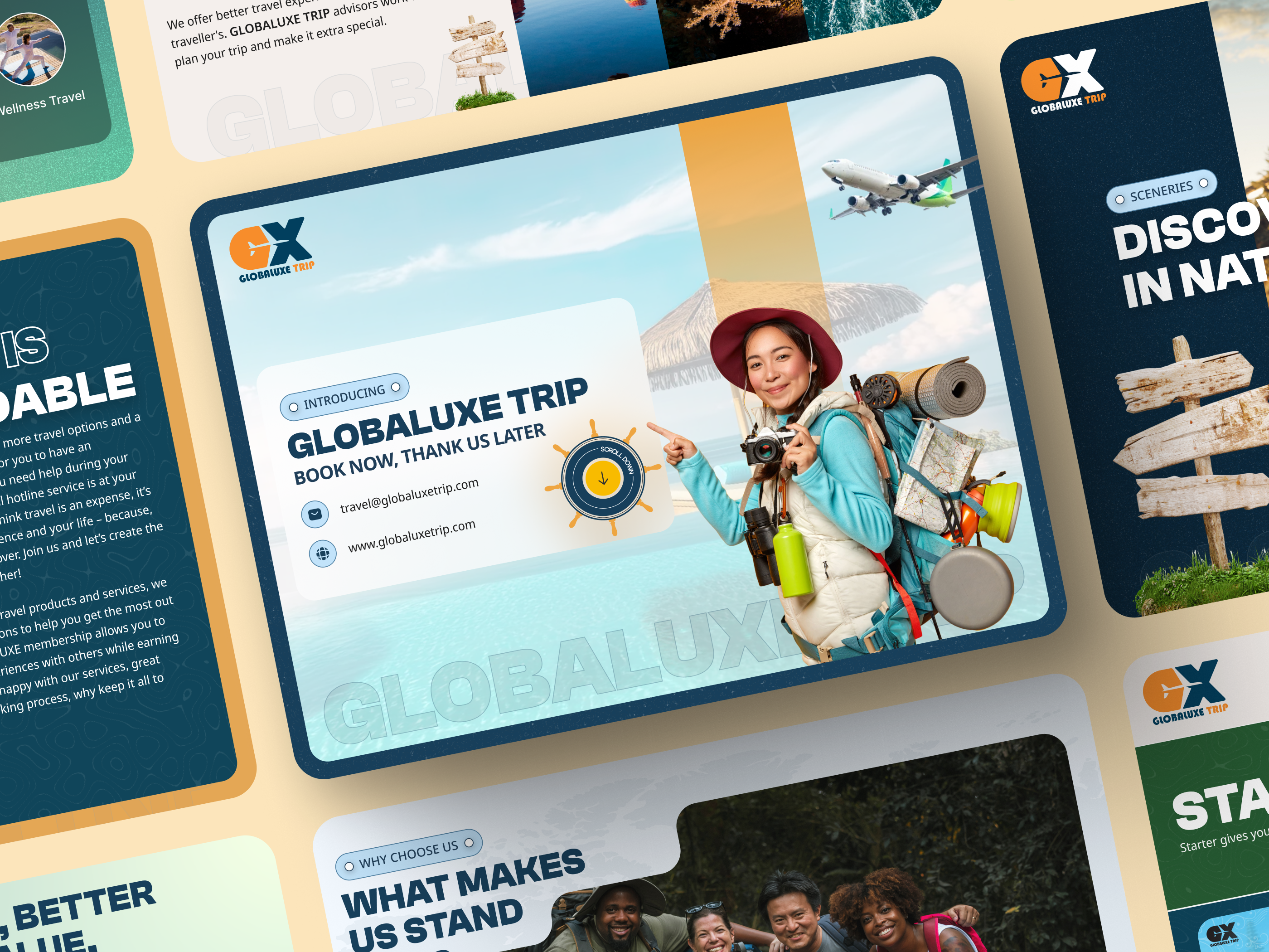 Travel Agency Presentation Design branding colorfull creative design design google slides graphic design keynote layout marketing pitch pitchdeck pitchdeck design power point ppt slide deck template tour tourism travel travel agency