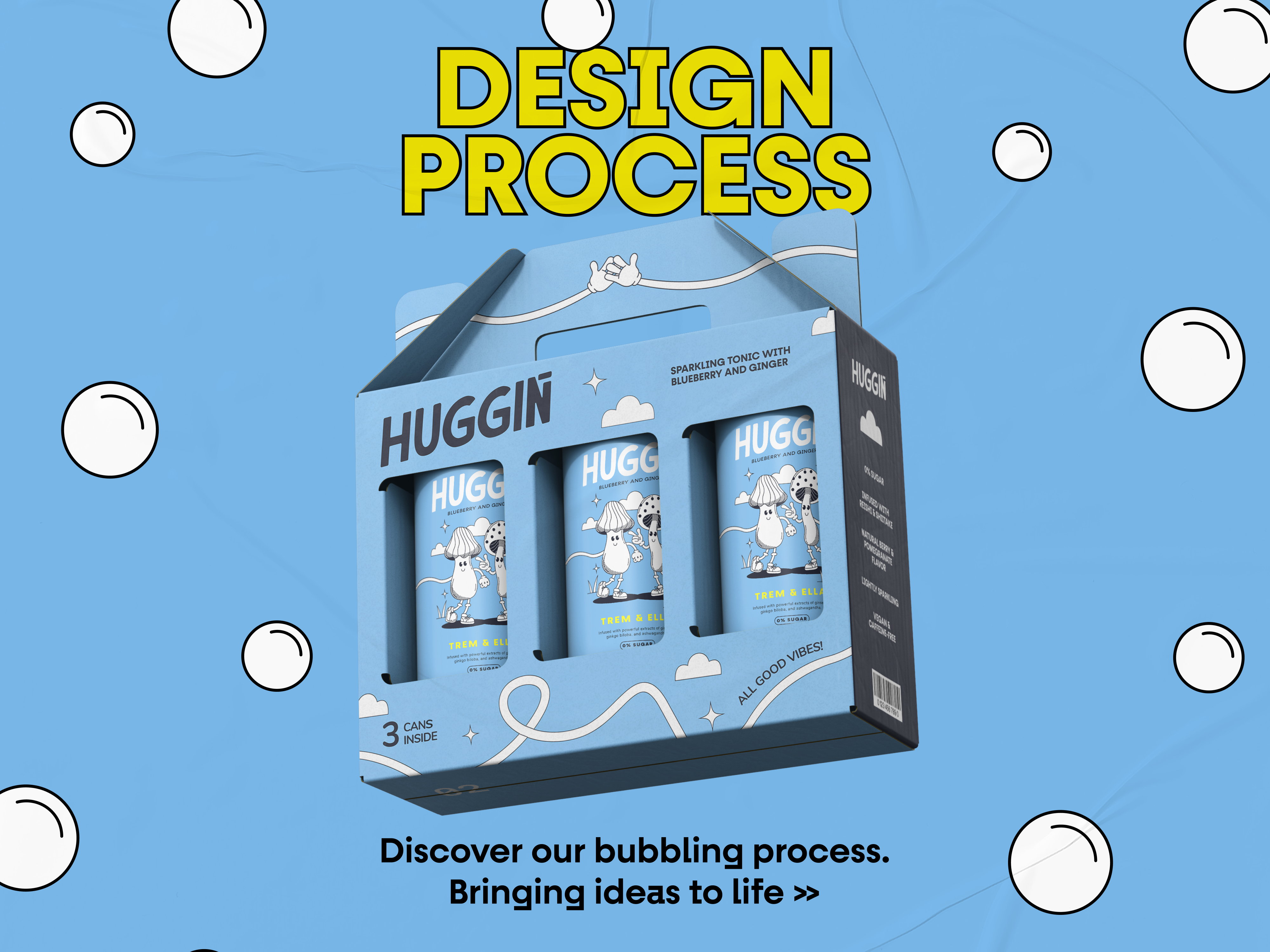 HUGGIN — Brand Identity & Packaging Design