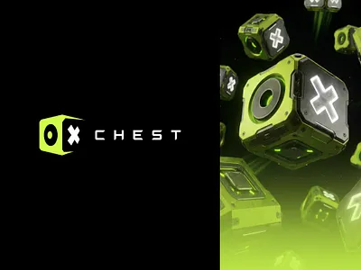 Chest Esports Market Logo chest crete esports game gaming logo symbol video game video game logo