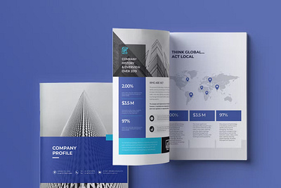 A4 Company Profile | Docx | InDesign 2023 agency annual annual report brochure brochure 2023 business business brochure company company profile corporate identity indesign portfolio print printable project proposal report template