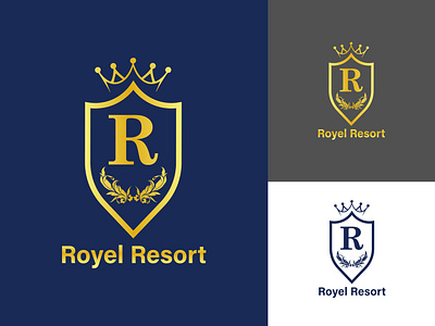 luxury royel logo branding brend identity design graphic design illustration logo luxur luxury mordern typography