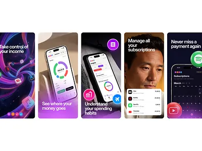 ExpenseFlowy app branding color design illustration iphone logo page ui web