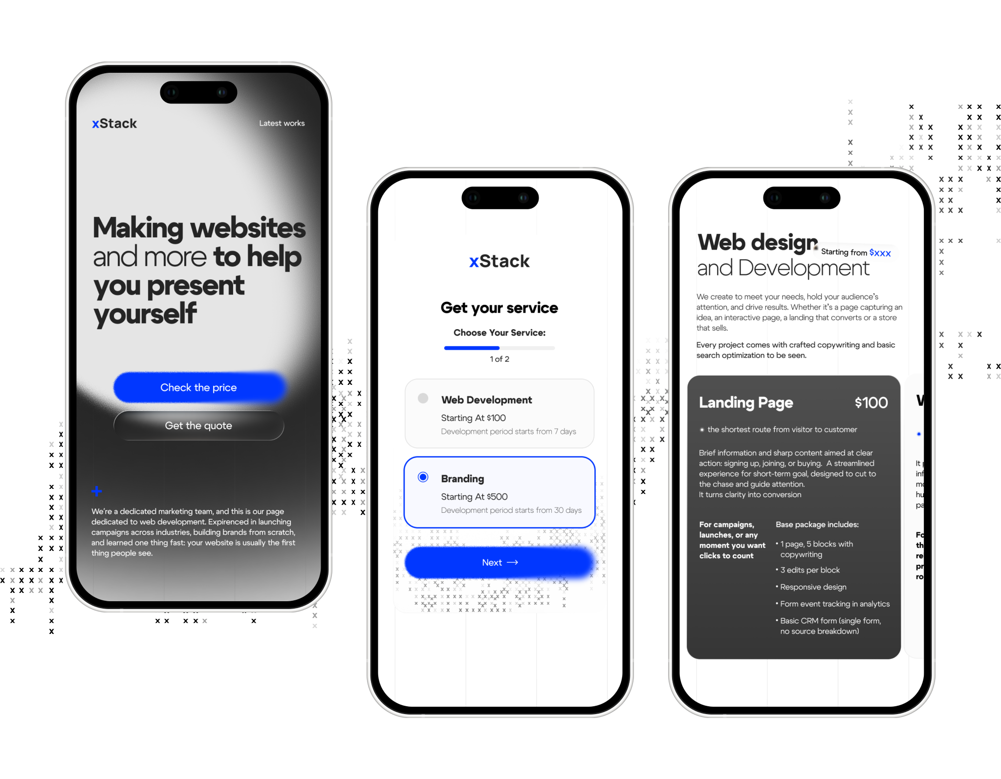 Example of Website UI Design