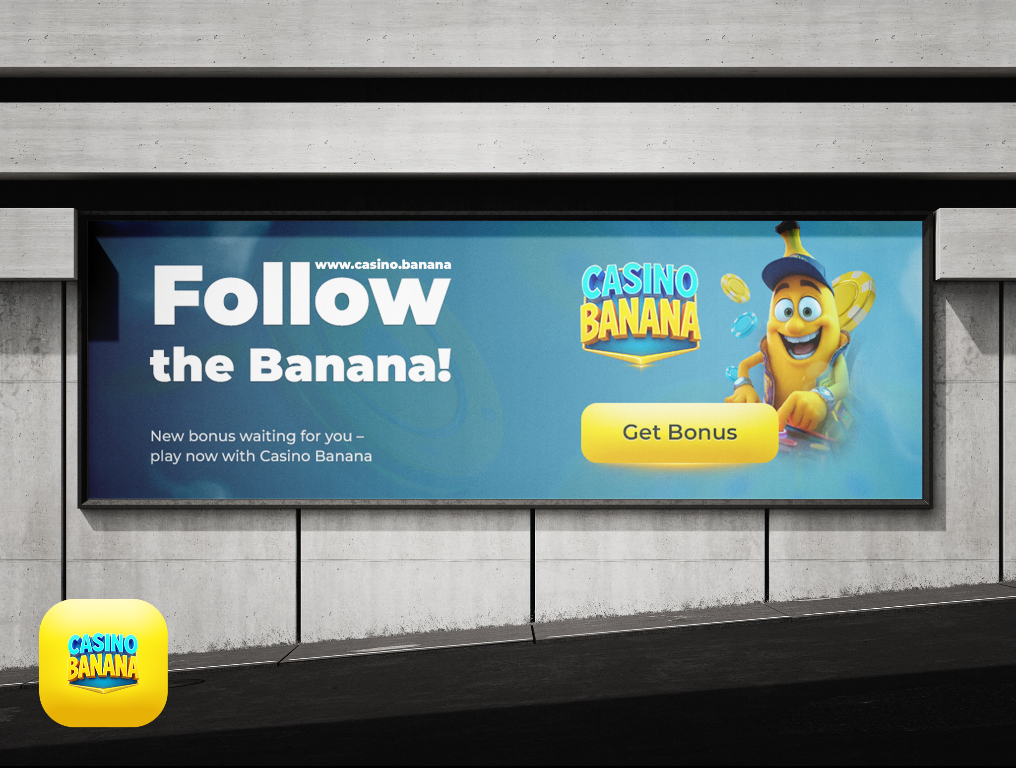 Casino Banana - inspired by Google's Nano Banana AI