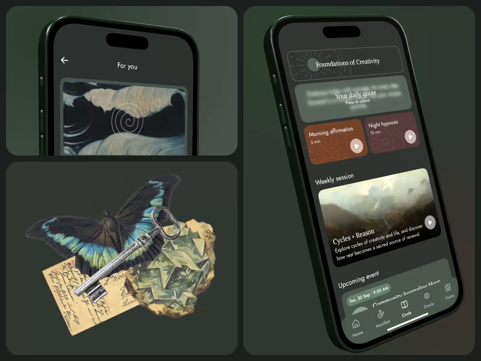 Wellness Mobile App Design & Motion Animation