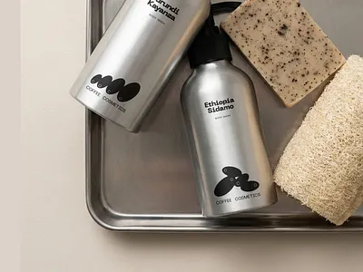 Packaging · Specialty Coffee Cosmetics bodycare brand brand identity branding coffee cosmetic design graphic design label design logo packaging product design