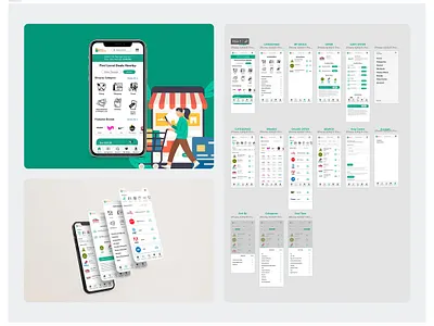 Local Deals Discovery App branding creative direction mobile app product design ui ux design