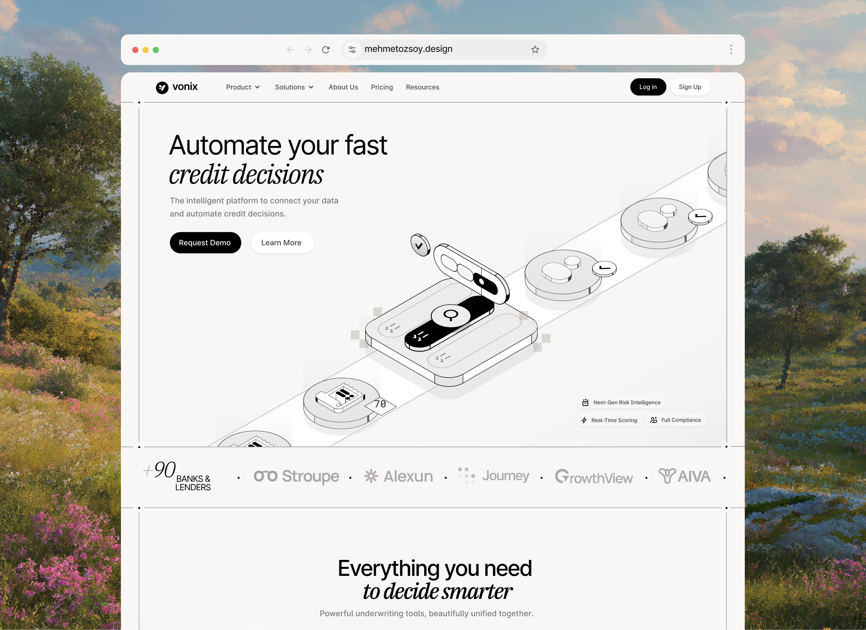 Example of AI-Powered Credit Decision Platform