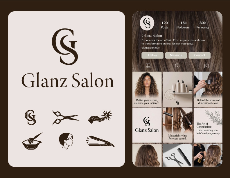 Example of The Minimalist Logo System 