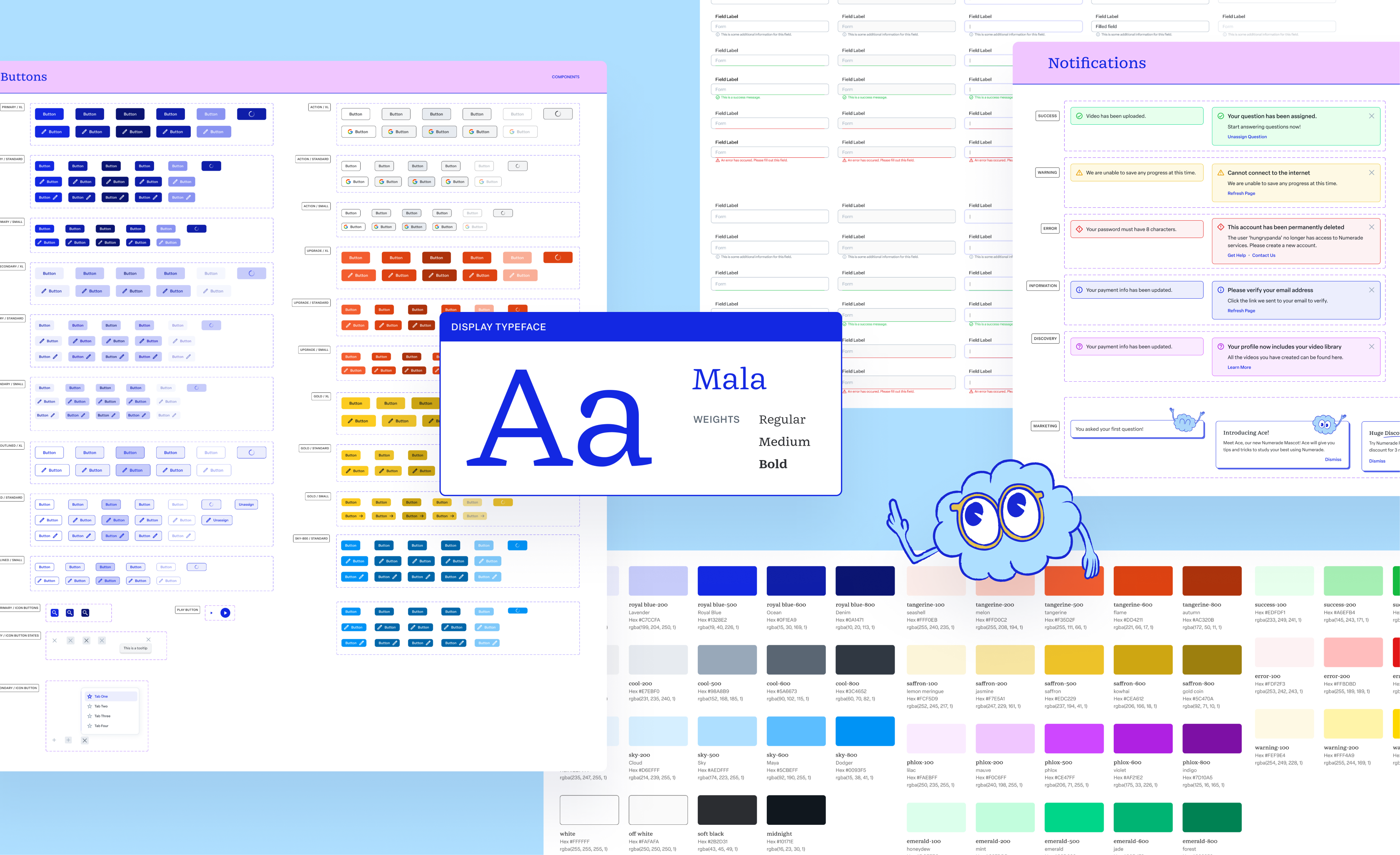 Example of Design Systems & UX Audits