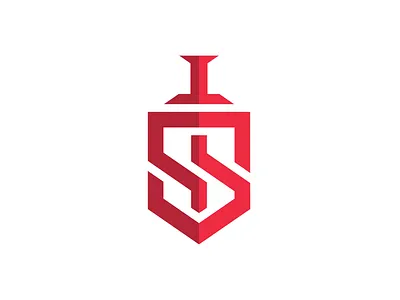Sword Shield Geometric Letter S Logo app armor cover defense geometric guard icon initial s knight letter s logo protect safe secure security shield sword symbol vector logo war warrior
