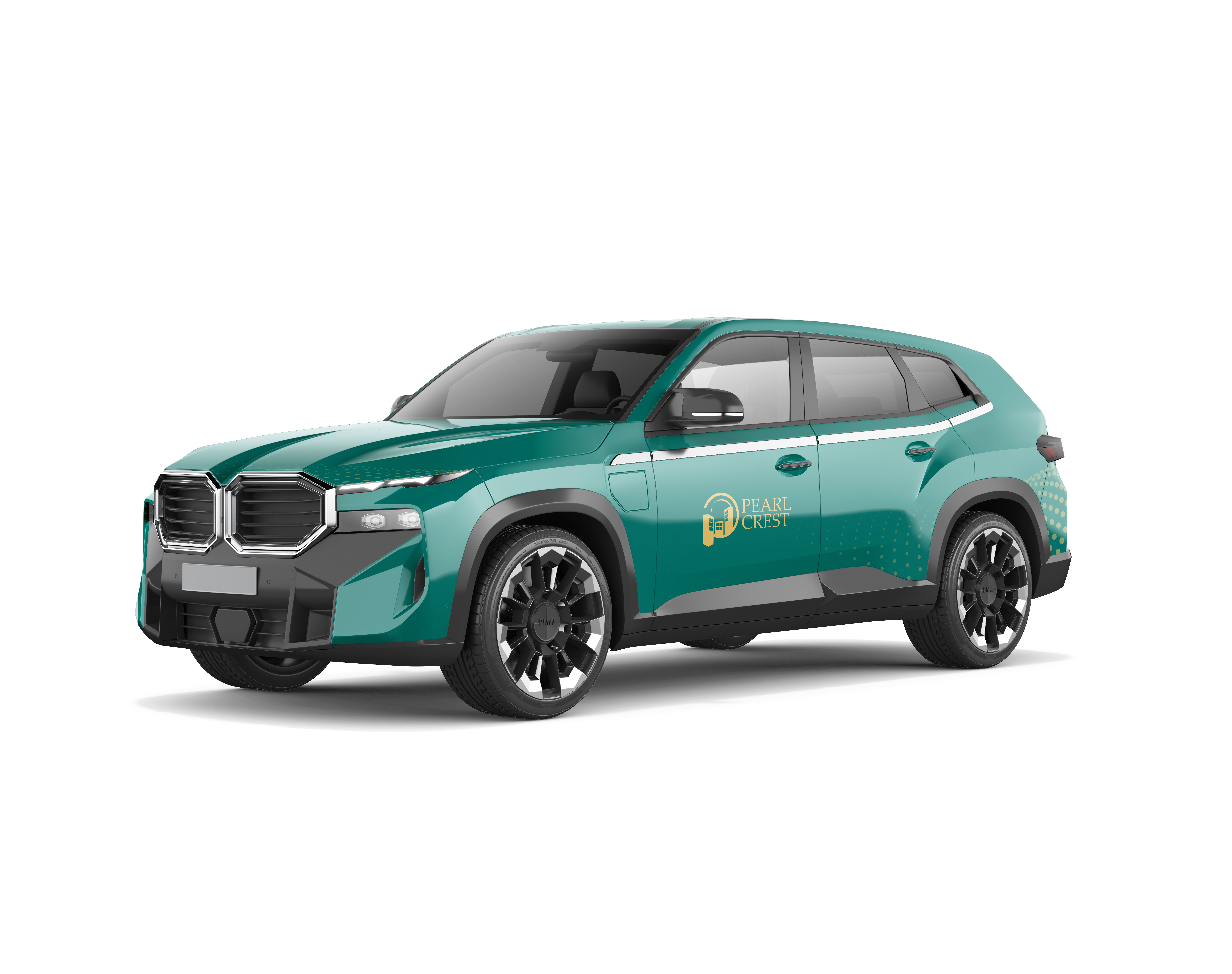 Pearl Crest Real Estate V2 branding graphic design logo