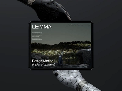 Le:mma Studio 3d agency artlebedev branding design digital design figma founder illustration logo metaverse motion graphics studio ui uidesign uiux visual design visual identity web3 webdesign