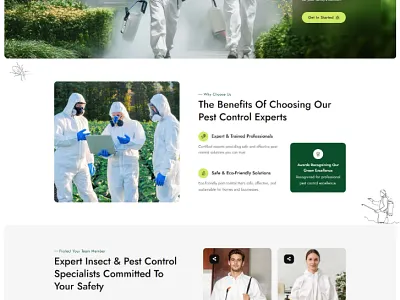 Bugex-Insect Extermination & Pest Control WordPress Theme animation graphic design landing page logo pest control ui ui design webflow website design