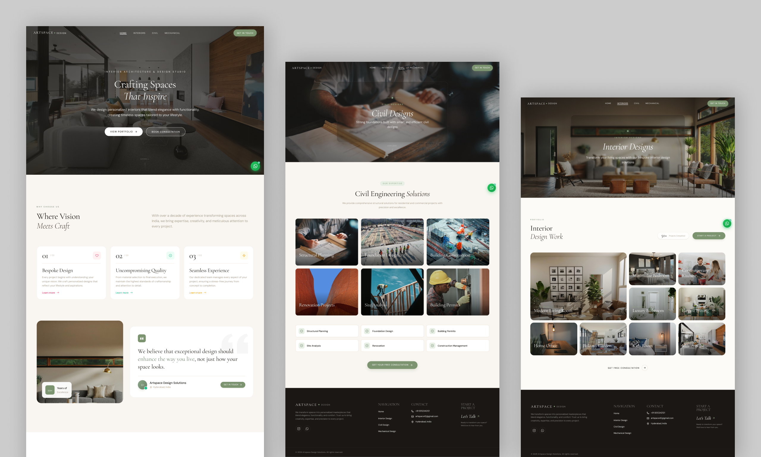 Architecture and Interior Design Studio Website Design architecture architecture design architecture website civil services design studio interior design studio interior services interior web design interior website interior website design interior website ui interiors ui mechanical services website design website uiux