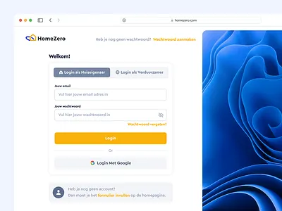 Authentication Interface for B2B2C Energy SaaS access authentication b2b b2c cleantech components energy forms greentech inputs interface login navigation platform saas security system ui users ux