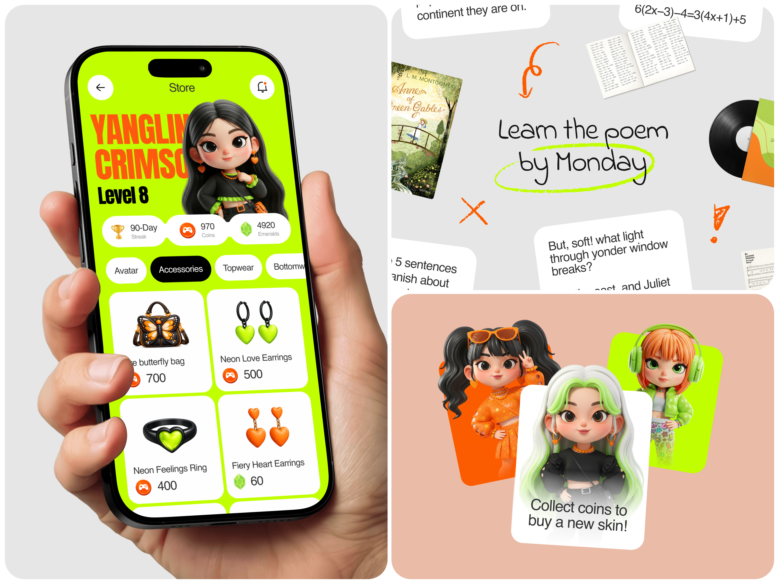 Kids Learning App UI – Gamified Education