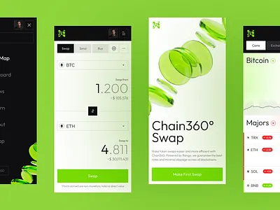 Crypto Trading App UI &acirc; DeFi Mobile Design analytics ui app design app ui crypto crypto app dashboard ui defi digital product fintech mobile app mobile app design mobile ui product design saas design startup design trading app ui inspiration ui ux ui ux design ux design