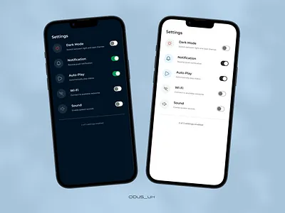 Dark Mode Toggle challenge dark mode settings design learning settings widget trends ui ux