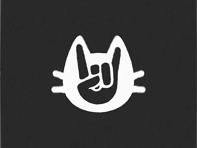 metalicat apparel cat logo metal music