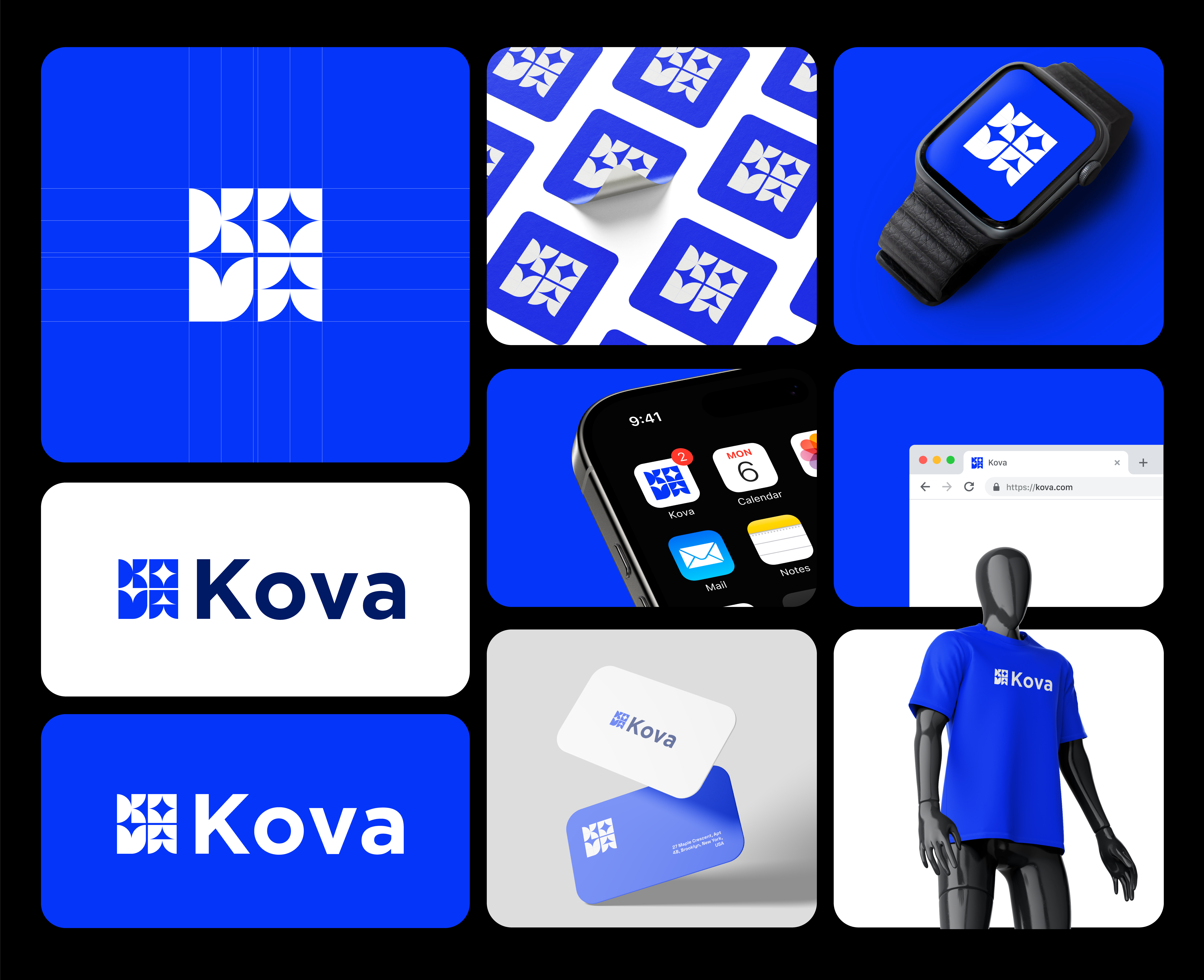 KOVA brand identity branding branding logo design graphic design illustration logo logo design ui vector