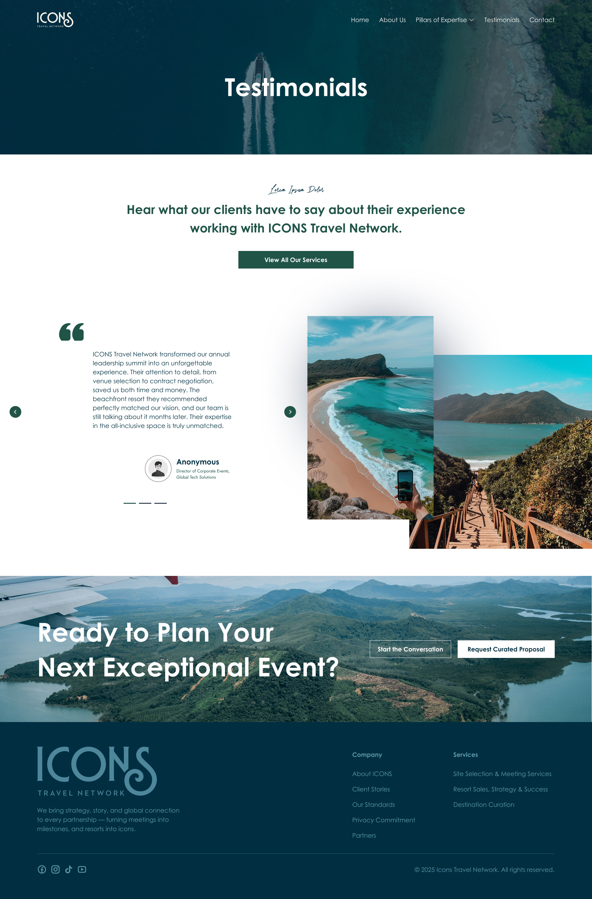 Example of 1 Landing Page Design