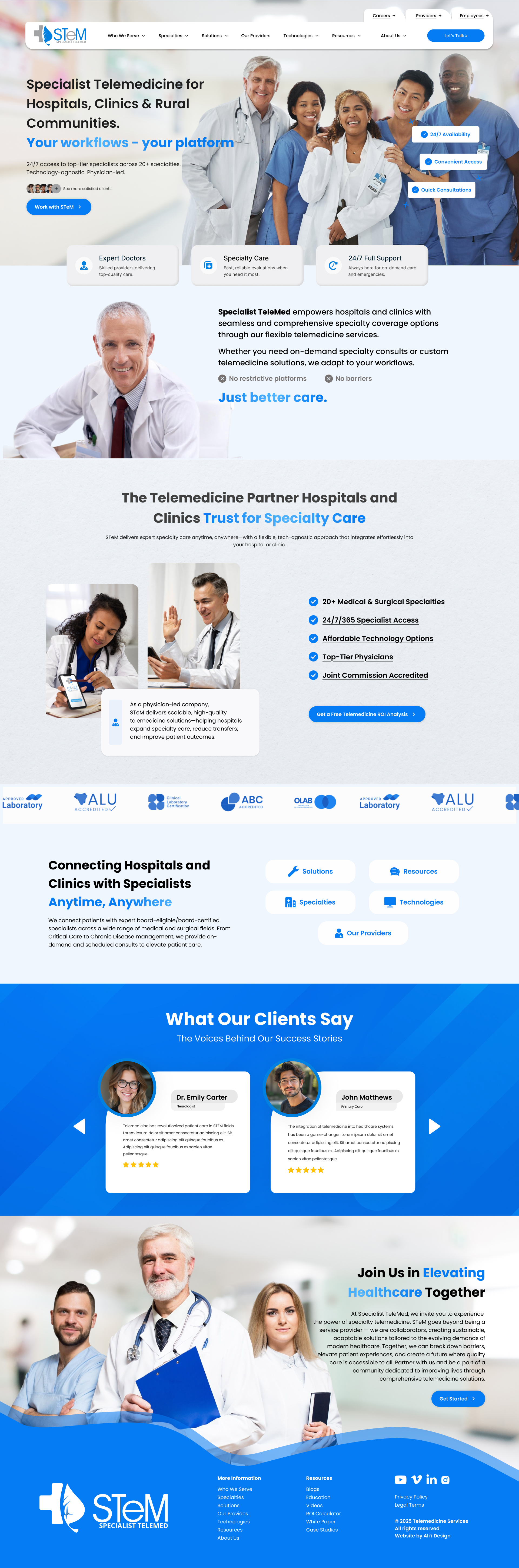 Medical Brand - Website Design clean website design custom website design doctors website farma farmaceutics landing page design medical medical brand medical niche medical website medical website design website design wordpress wp website