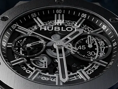 Hublot Big Bang 3D Render 3d 3dproductrender 3drender 3dvisualisation 3dwatch hublot productcgi