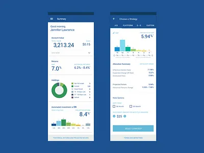 Lending Club UI Design app branding design graphic design typography ui