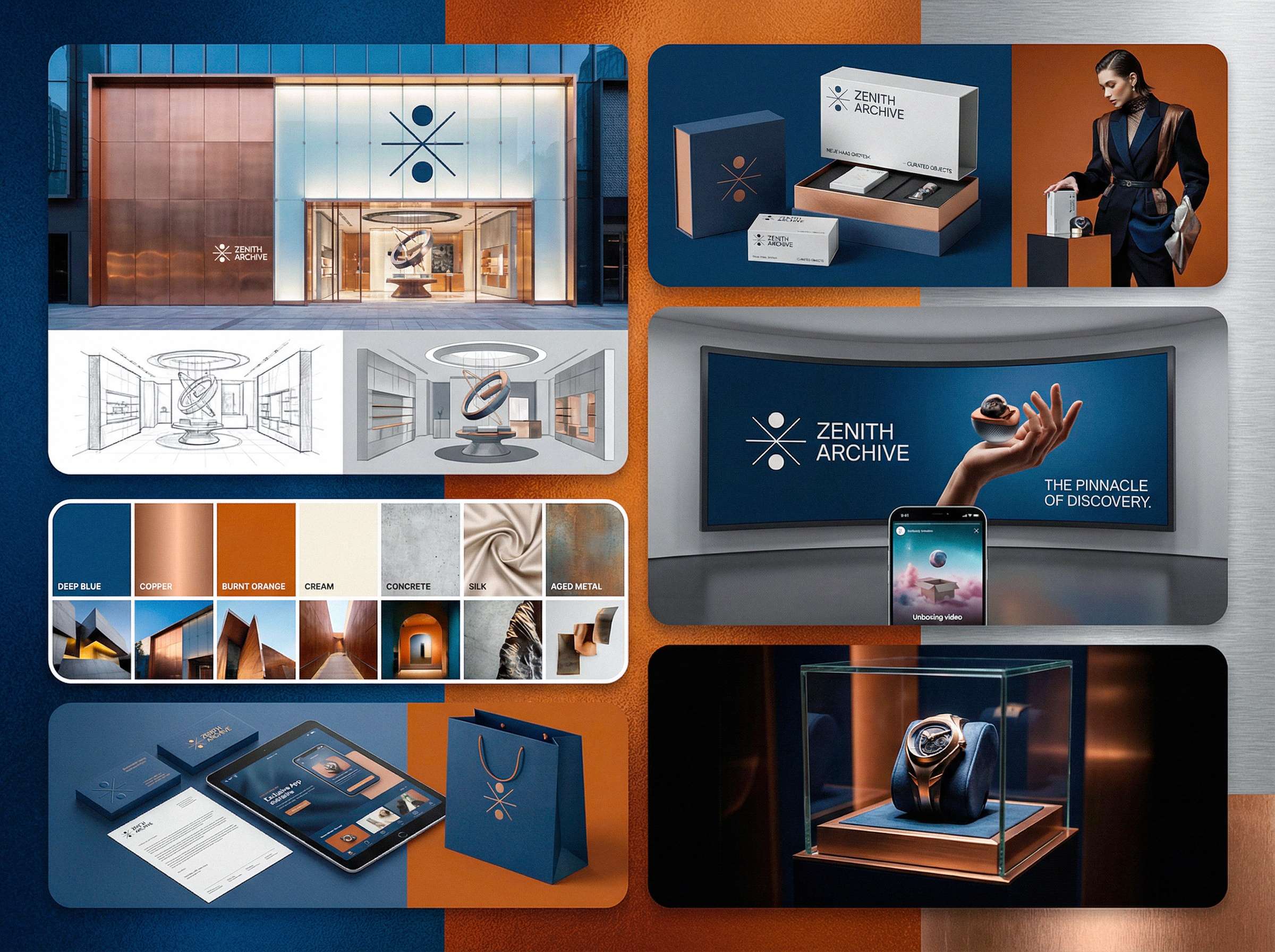 ZENITH ARCHIVE | Luxury Limited Watch Branding by Up-Brands™