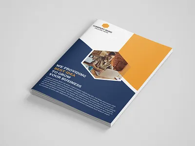 Professional Corporate Modern Brochure Template banner design branding business design graphic design illustration logo marketing poster ui