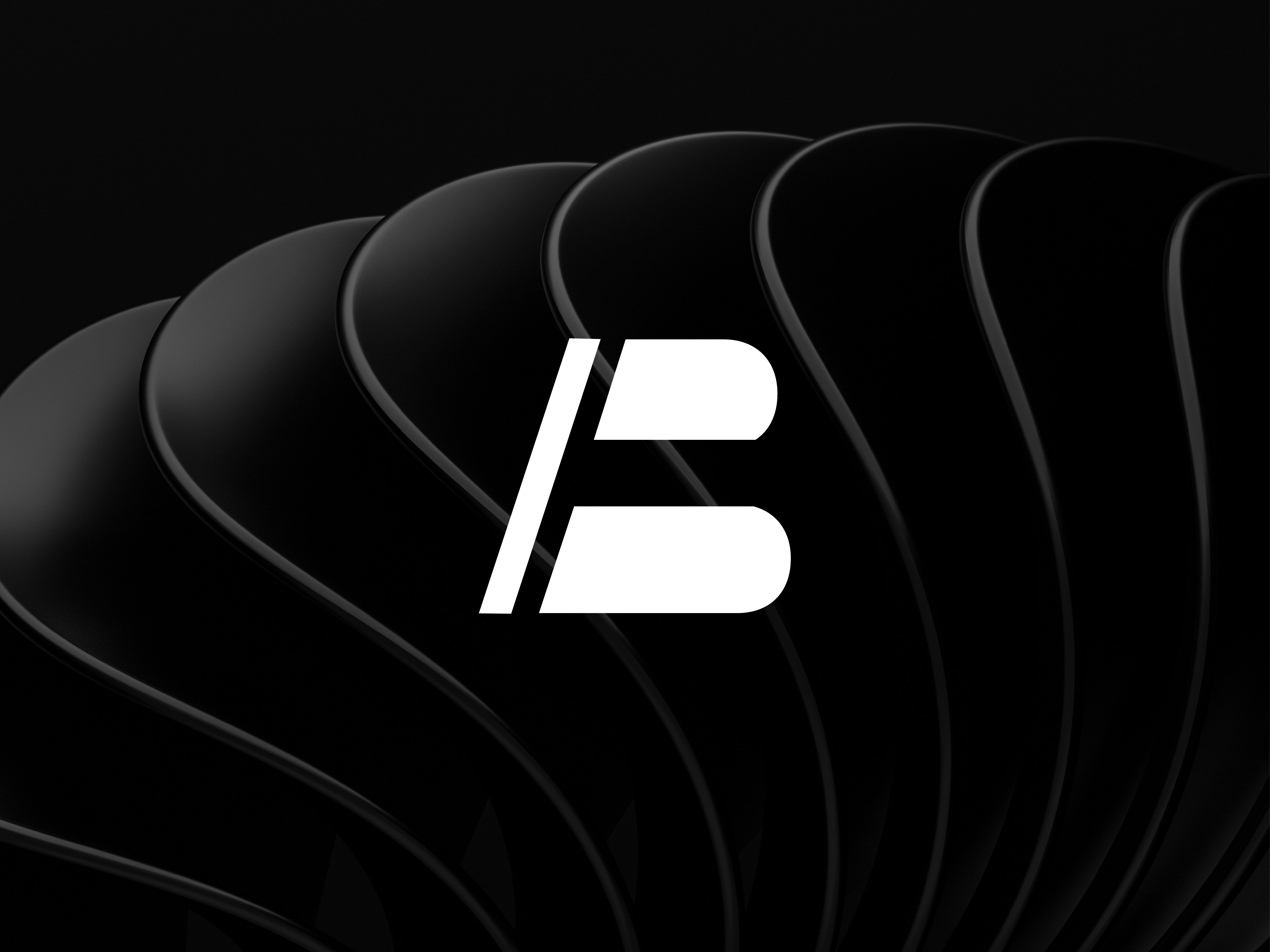 Modern Letter B Logomark b icon b logo branding creative letter design graphic design illustration letter b letter logo logo logo icon logomark logotype modern letter b trendy mark typography ui ux vector