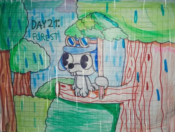 Marchrain day 21: forest