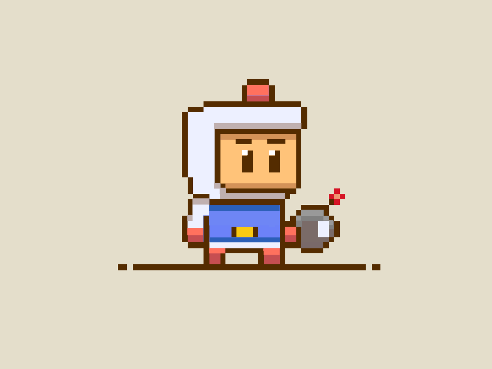bomber man pixel art