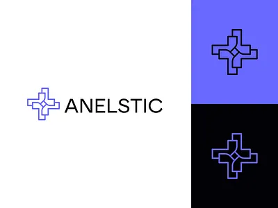 Anelstic logo design and brand design a logo brand brand identity branding logo logo design logotype symbol