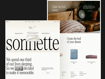 Bedding and Linens Store Website Home Page. design drylikov e commerce ecommerce graphic design home goods home page home page design interface linens online store shopping user experience user interface ux ui web web design web marketing website website design