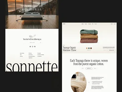 Website Design for Bedding Ecommerce. bedding branding design drylikov e commerce ecommerce ecommerce website graphic design home goods interaction design interface marketing user experience user interface ux ui web design web marketing web page website website design