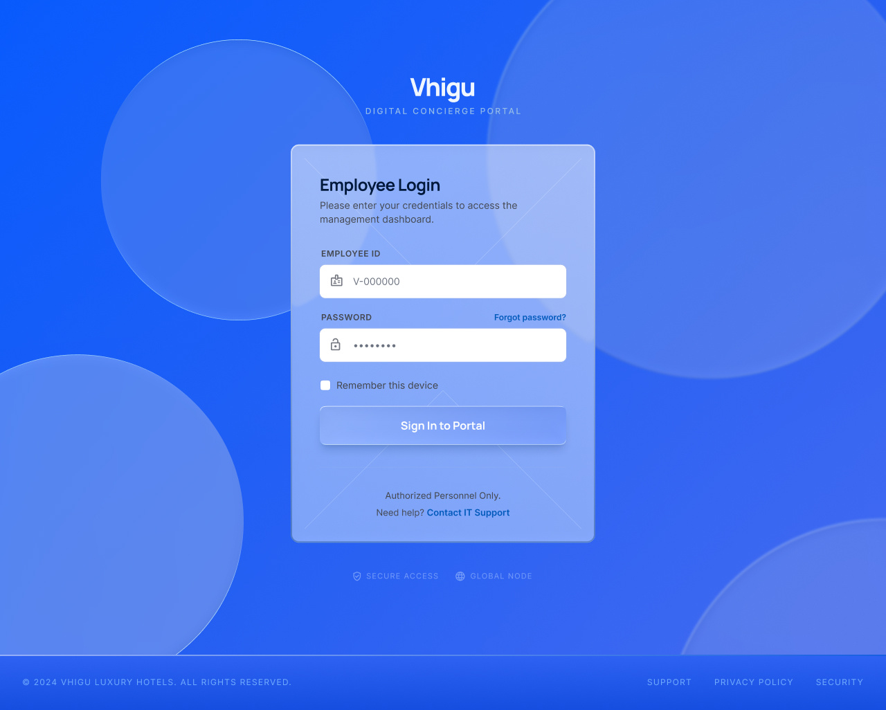 Example of Premium Landing Page Design 
