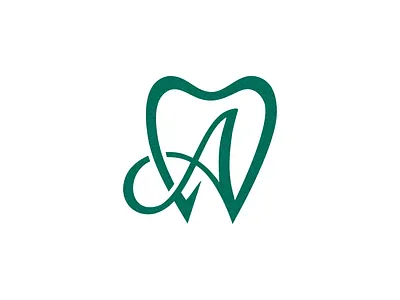 Arista Dental Studio — Brand Identity branding dental geometric graphic design healthcare logo minimalist teal theorykee vector