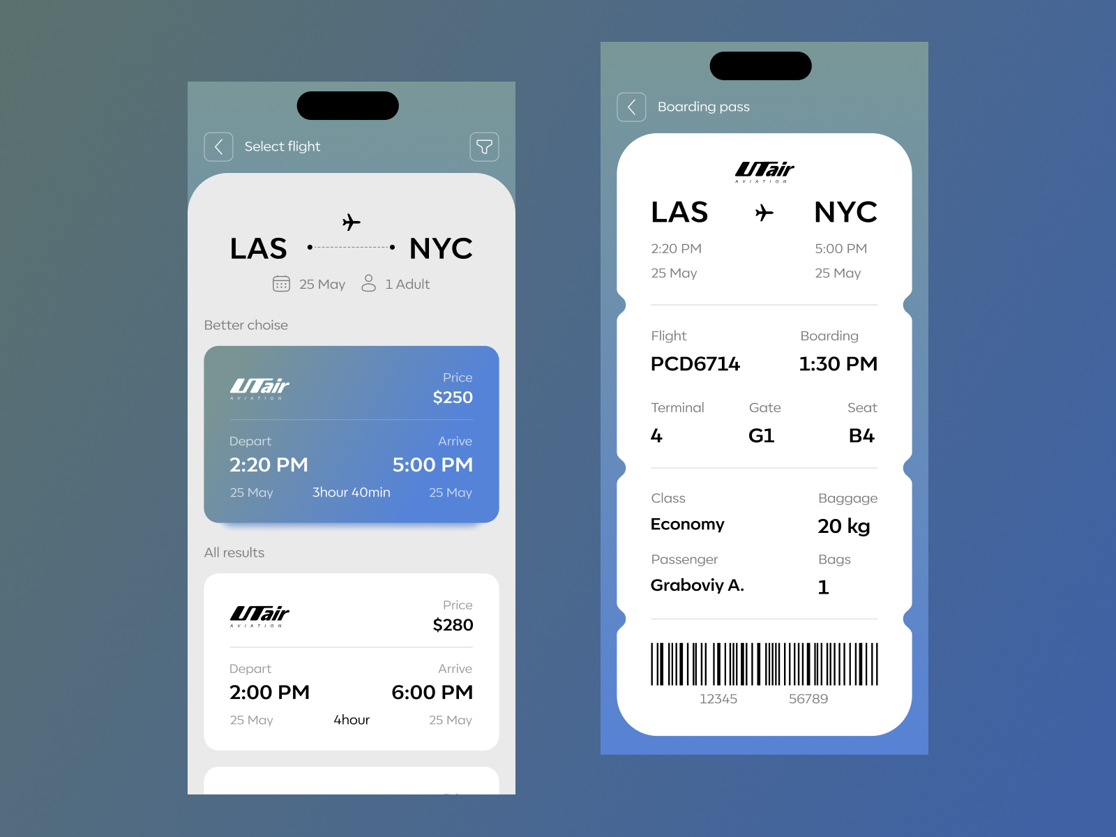 Air Ticket Booking App