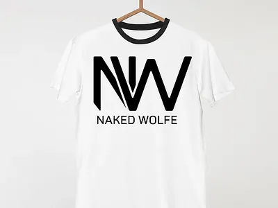 Naked wolfe branding design graphic design illustration logo typography