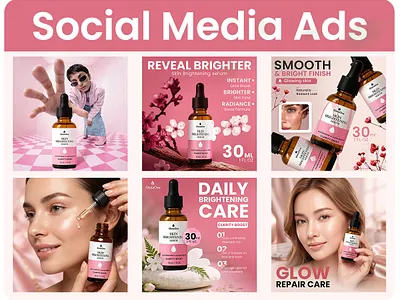 Soical media post design for skin care product ads design animation branding design graphic design logo media motion graphics psot design soical soical media soical media psot