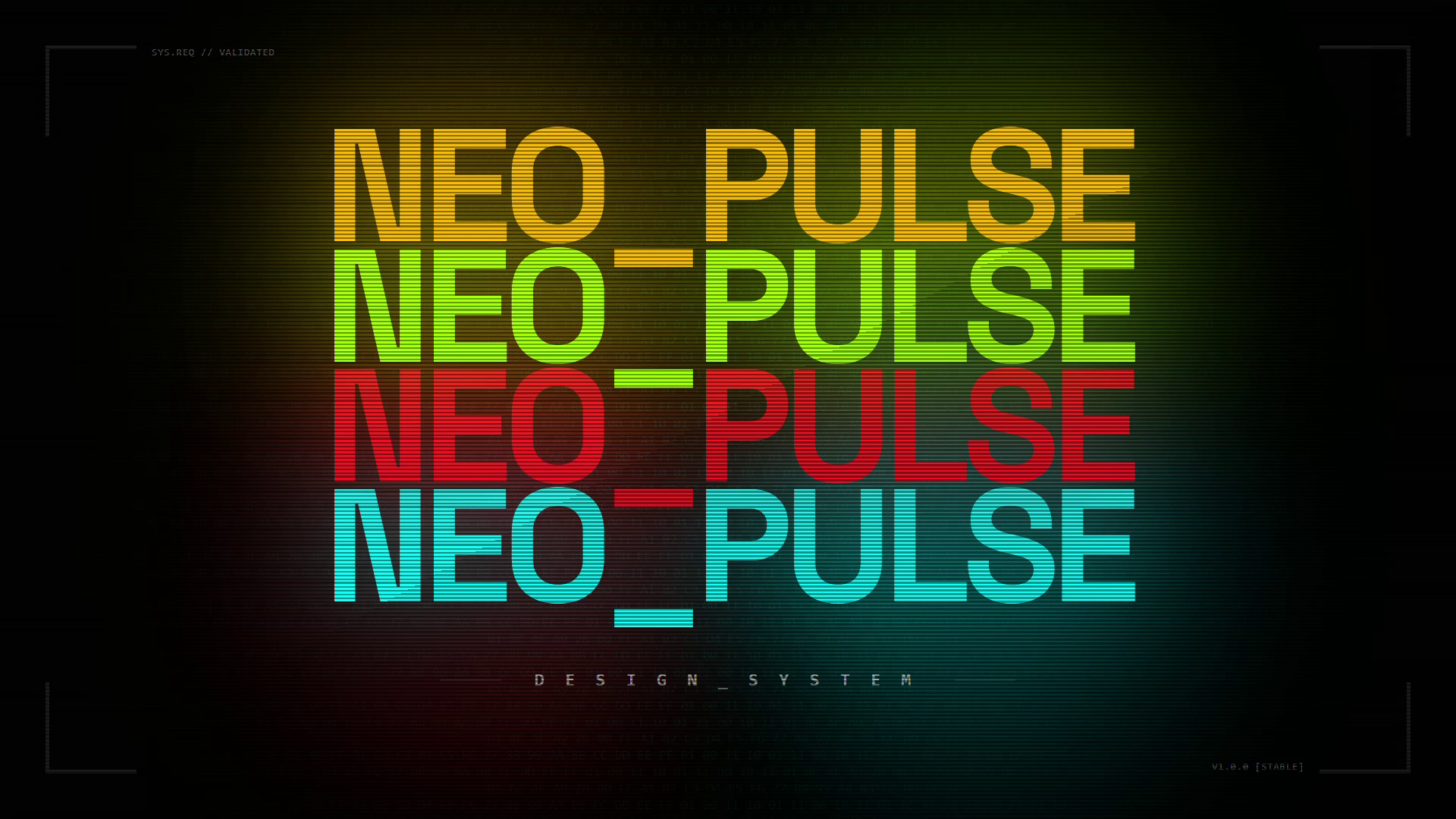 NE0_PULSE (Desktop System Stats Interface)