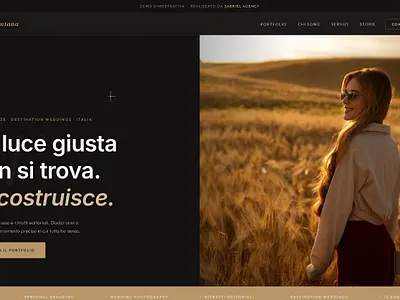 Elena Fontana - Portfolio Fotografa branding graphic design graphics designer ui ui design web design web development