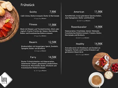 Farry Coffee - Menu Digitale con QR Code branding graphic design graphics designer