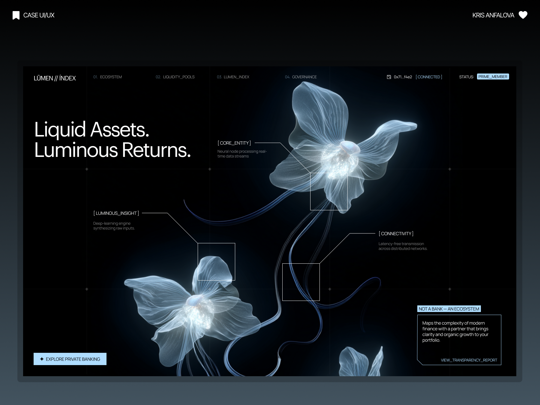 Example of High End "Awwwards Style" Web Design