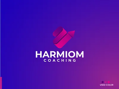 Harmiom Coaching Logo Design | Modern Arrow Logo arrow design arrow identity arrow logo arrow logo concept arrow logo design brand identity branding coaching design coaching lodo design coaching logo design harmiom coaching logo harmiom logo modern arrow modern arrow identity modern arrow logo prosper arrow up arrow upside arrow logo