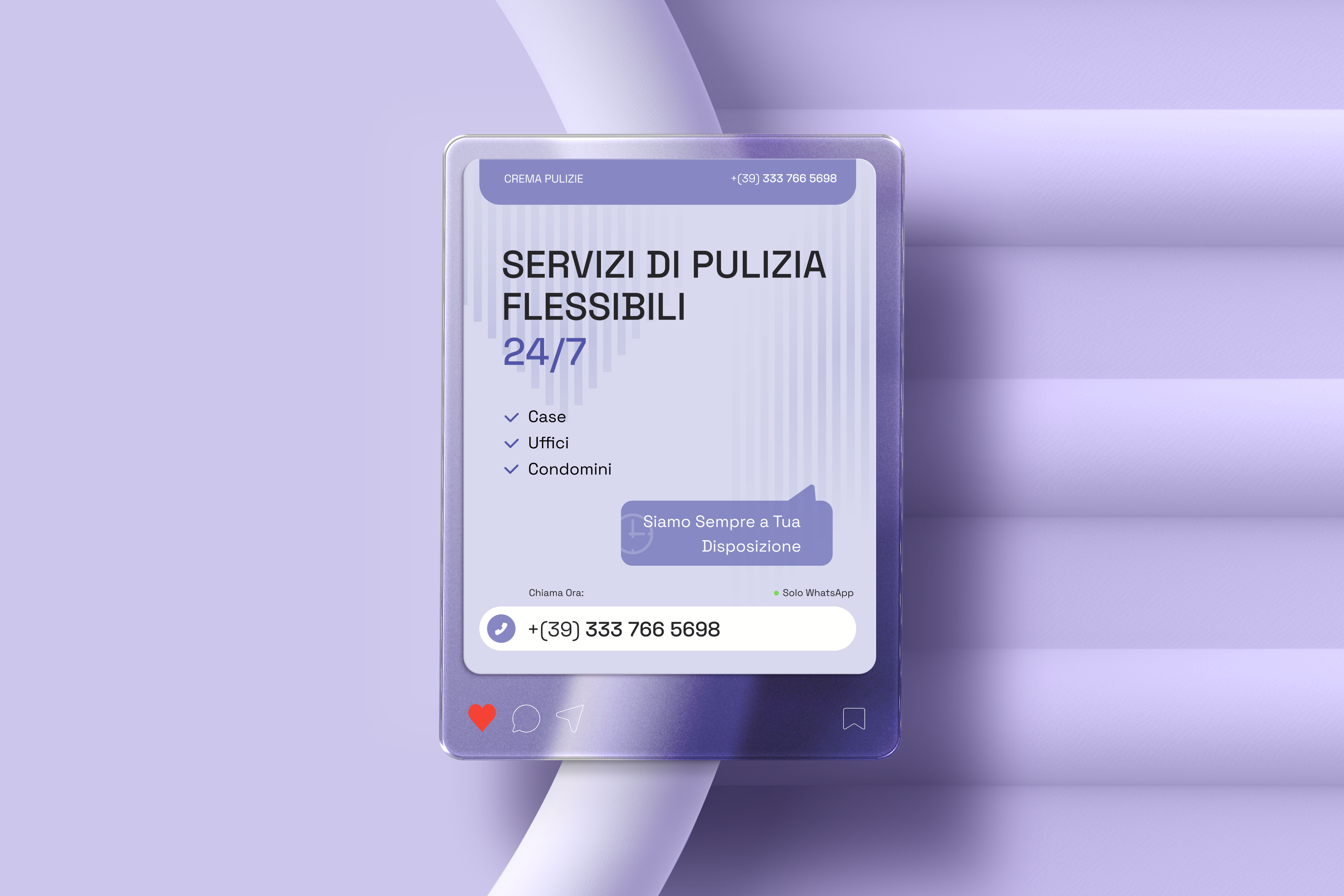 Cleaning Service Social Media Post advertising design animation branding design graphic design illustrator logo motion graphics social media ui vector