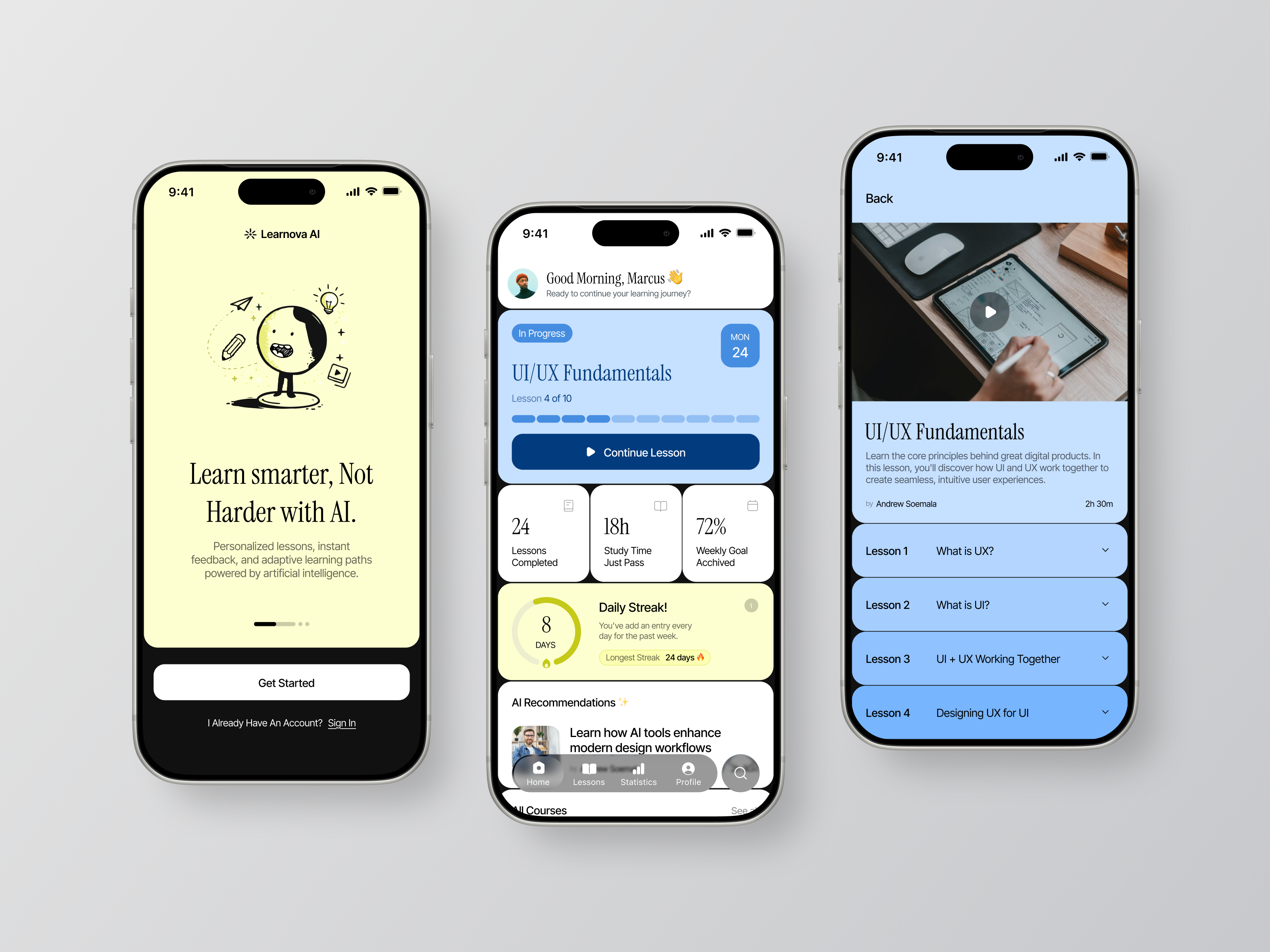 Learnova — AI Learning App