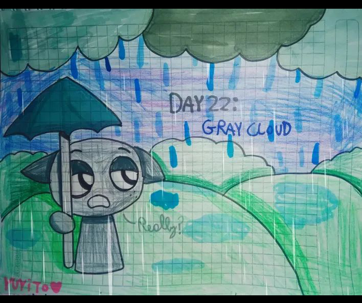 Marchrain day 22: Gray cloud